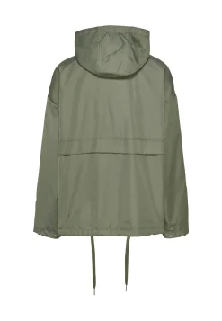 Damen Windjacke mit Kapuze Oversized Fit