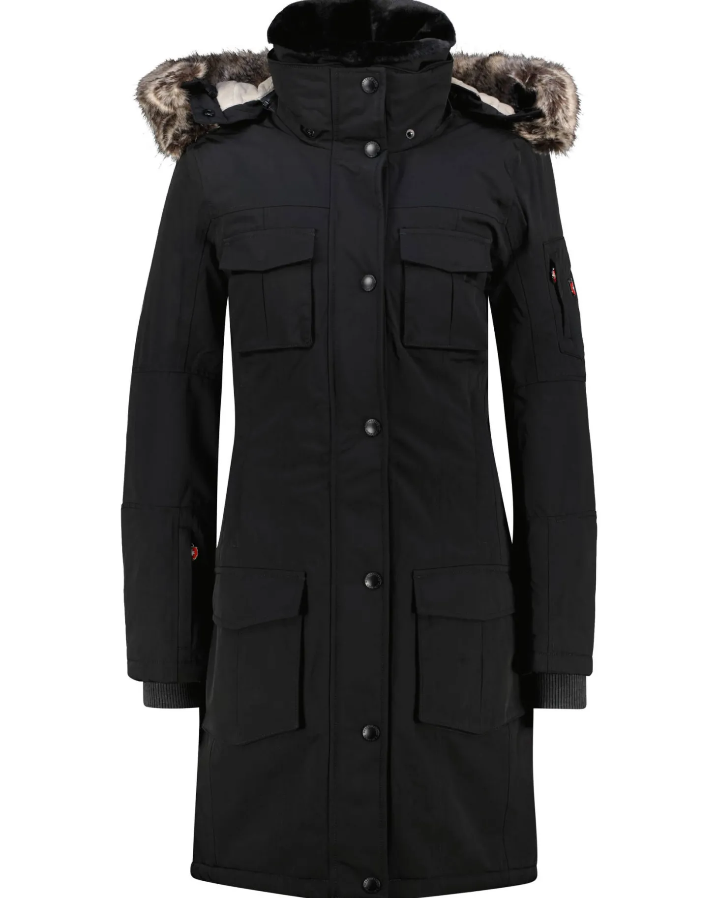 Damen Winterjacke SCHNEEZAUBER lang