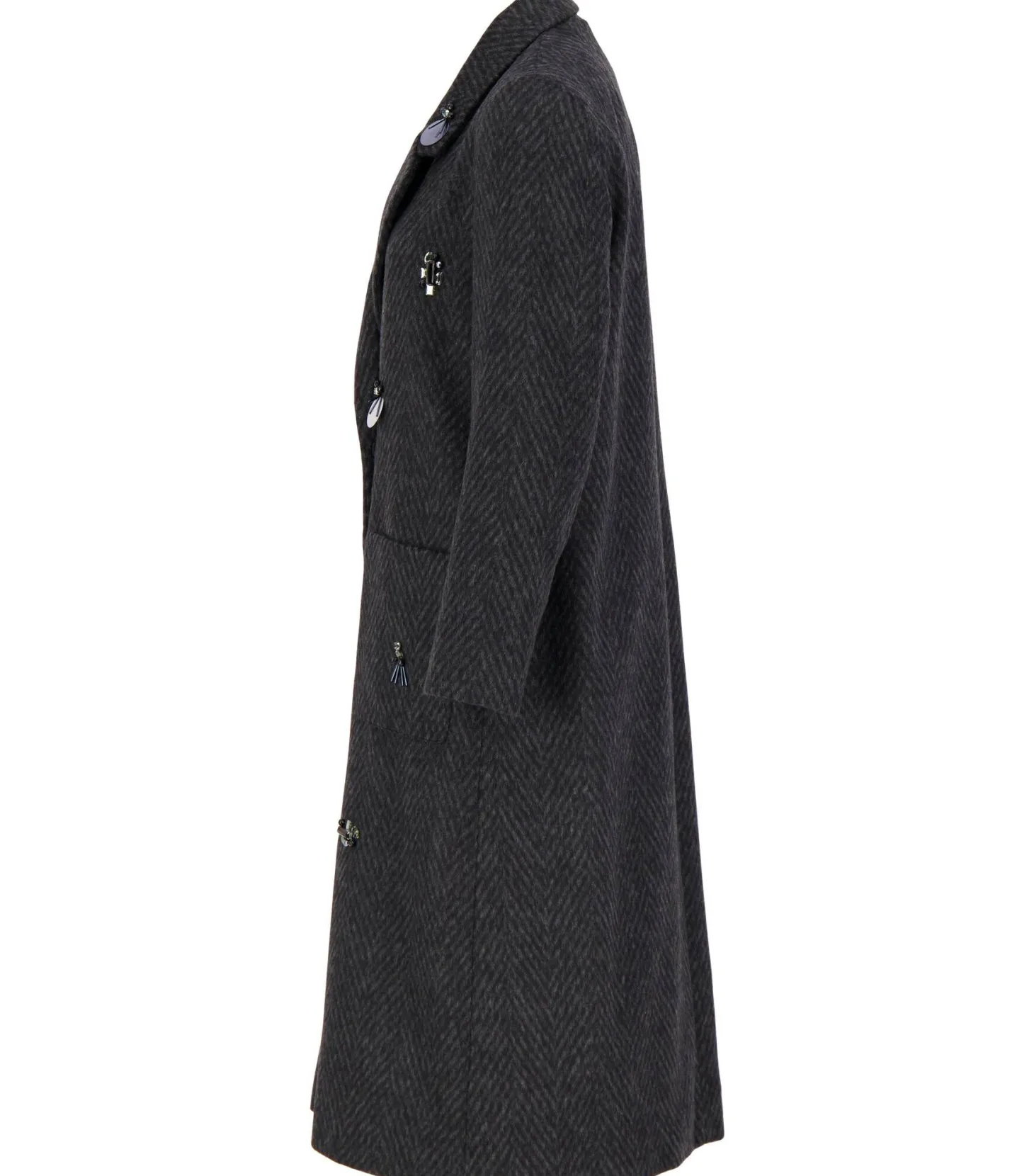 Damen Wintermantel mit Wolle