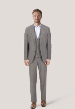 Herren Anzug mit Wolle Dreiteilig H-JECKSON-3PCS-241 Regular Fit