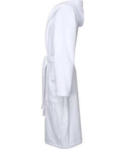 Herren Bademantel mit Kapuze