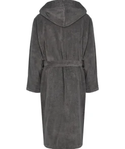 Herren Bademantel mit Kapuze