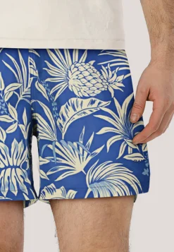 Herren Badeshorts TROPICAL PRINT SWIM SHORTS
