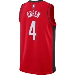 Herren Basketballtrikot NBA HOUSTON ROCKETS JALEN GREEN SWINGMAN JERSEY ICON EDITION