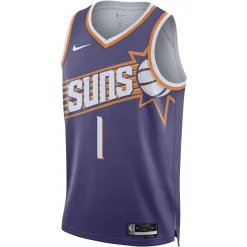 Herren Basketballtrikot NBA PHOENIX SUNS DEVIN BOOKER SWINGMAN JERSEY ICON