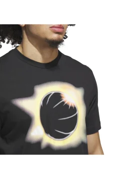 Herren Basketball-T-Shirt ECLIPSED GRAPHIC Loose Fit