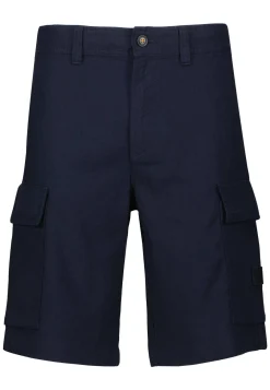 Herren Cargoshorts Leinen-Mix Relaxed Fit