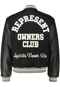 Herren Collegejacke mit Wolle