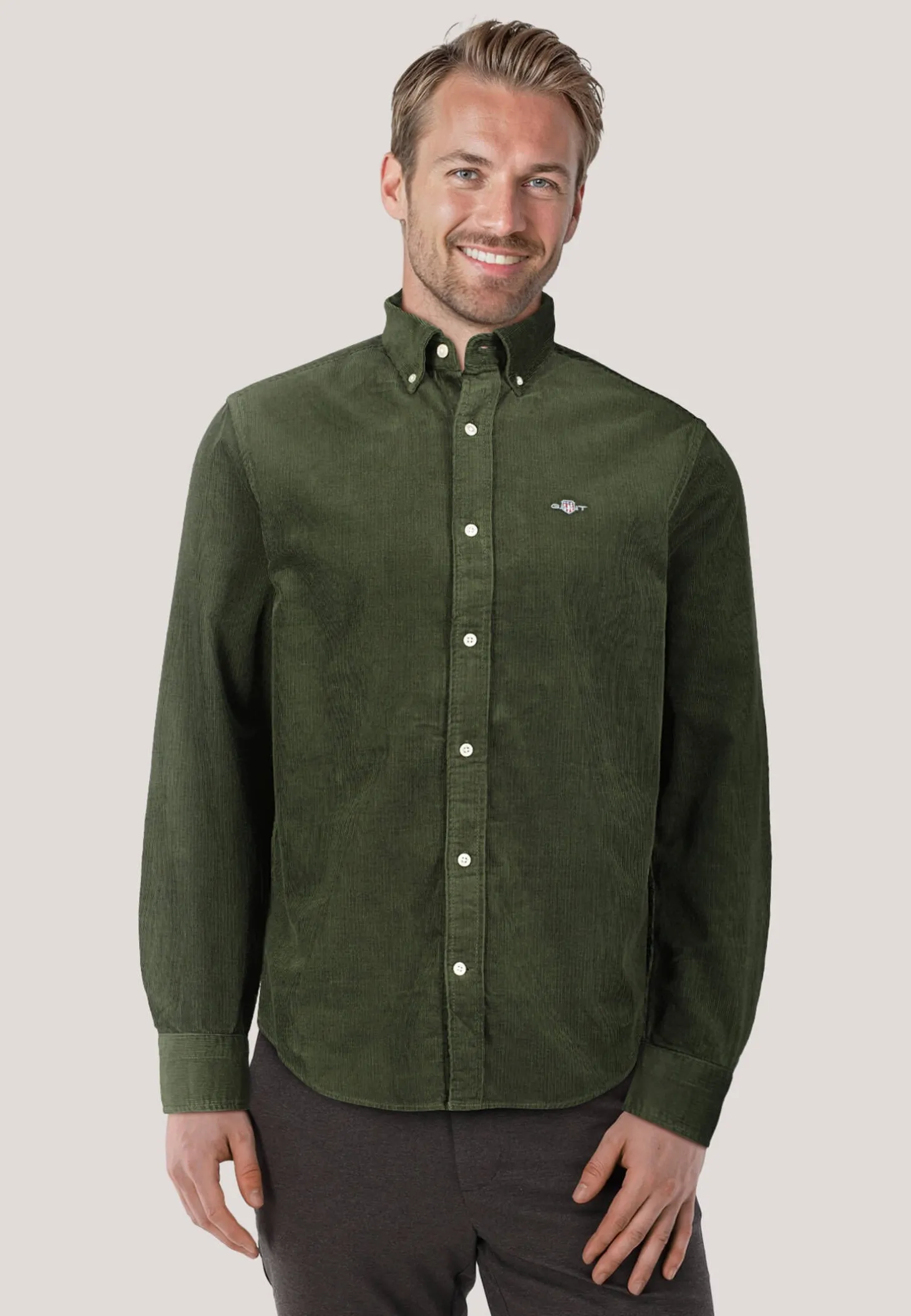 Herren Cordhemd CORDUROY SHIRT Regular Fit