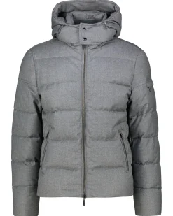 Herren Daunenjacke BRETT-LL mit Schurwolle