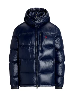 Herren Daunenjacke mit Kapuze