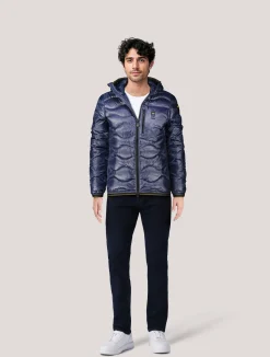 Herren Daunenjacke mit Kapuze WAVE Regular Fit