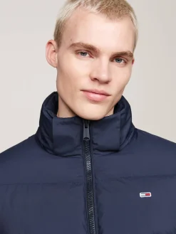 Herren Daunenjacke mit Kapuze ESSENTIAL Regular Fit