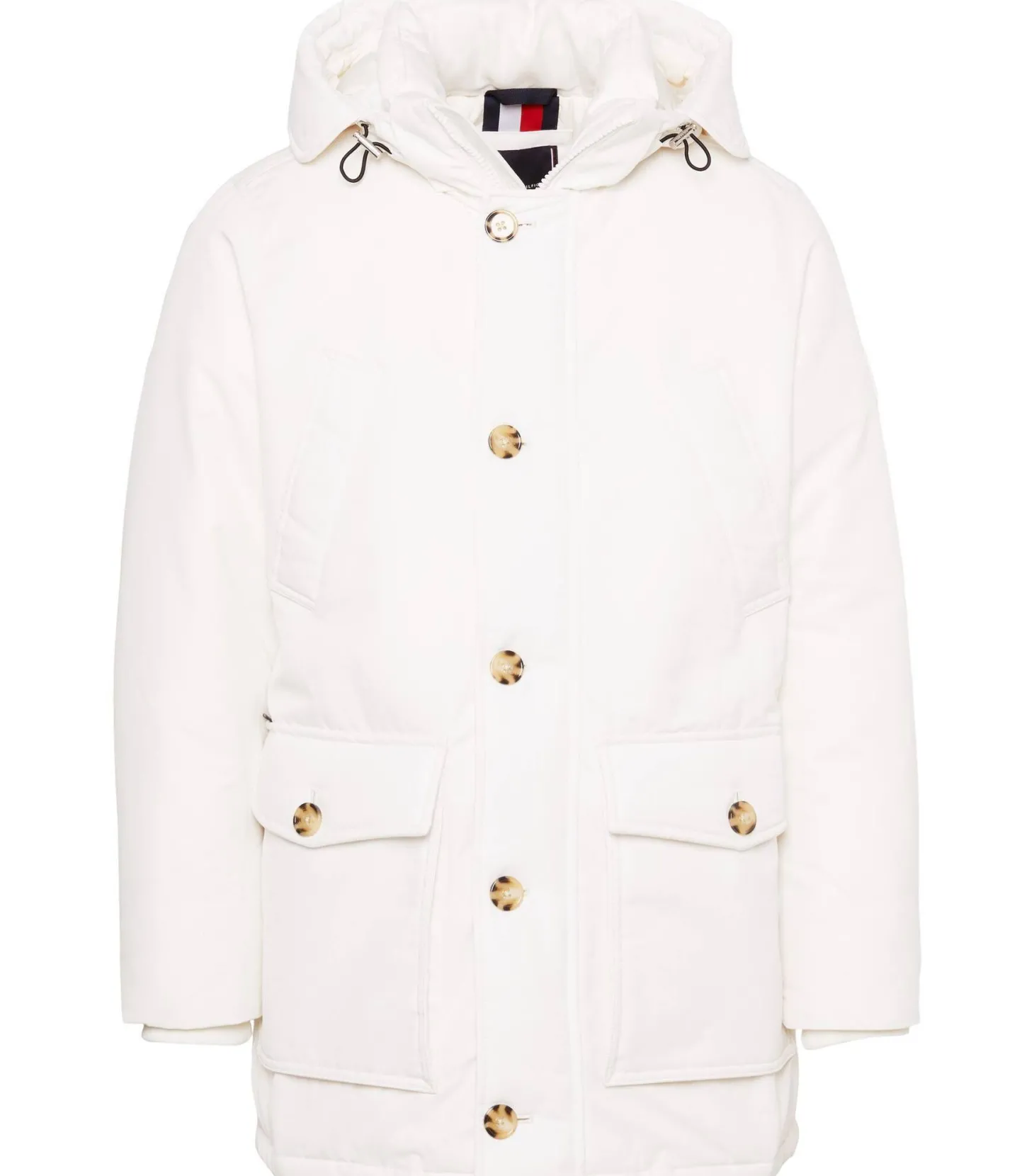 Herren Daunenjacke mit Kapuze ROCKIE NON FUR DOWN PARKA