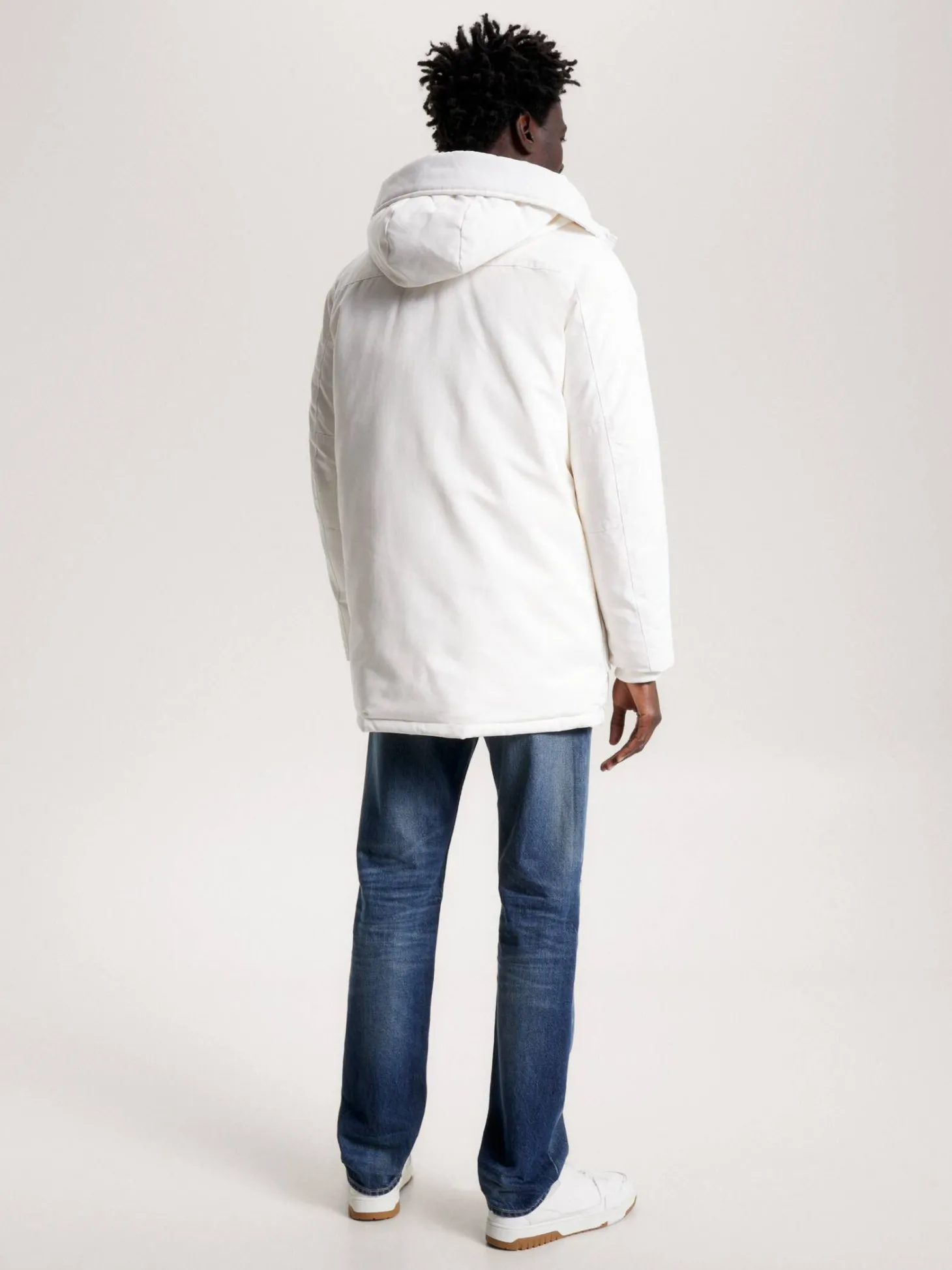 Herren Daunenjacke mit Kapuze ROCKIE NON FUR DOWN PARKA