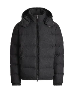 Herren Daunenjacke mit Kapuze