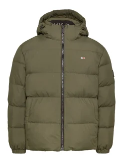 Herren Daunenjacke mit Kapuze ESSENTIAL Regular Fit