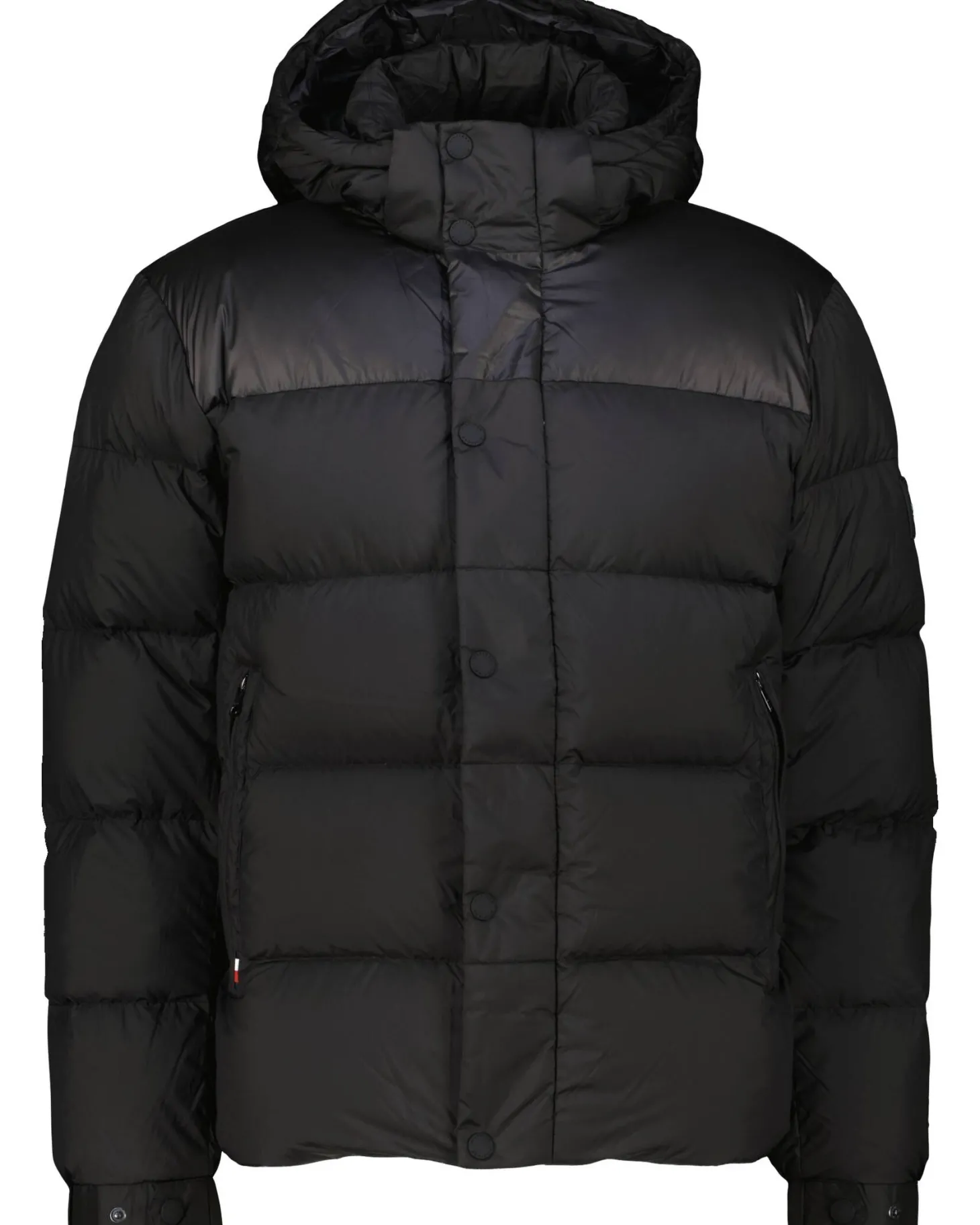 Herren Daunenjacke mit Kapuze MIX DOWN PUFFER Regular Fit