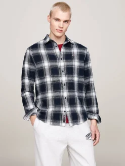Herren Flanellhemd Relaxed Fit