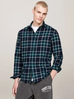 Herren Flanellhemd Relaxed Fit