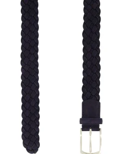 Herren Flechtgürtel aus Nubukleder