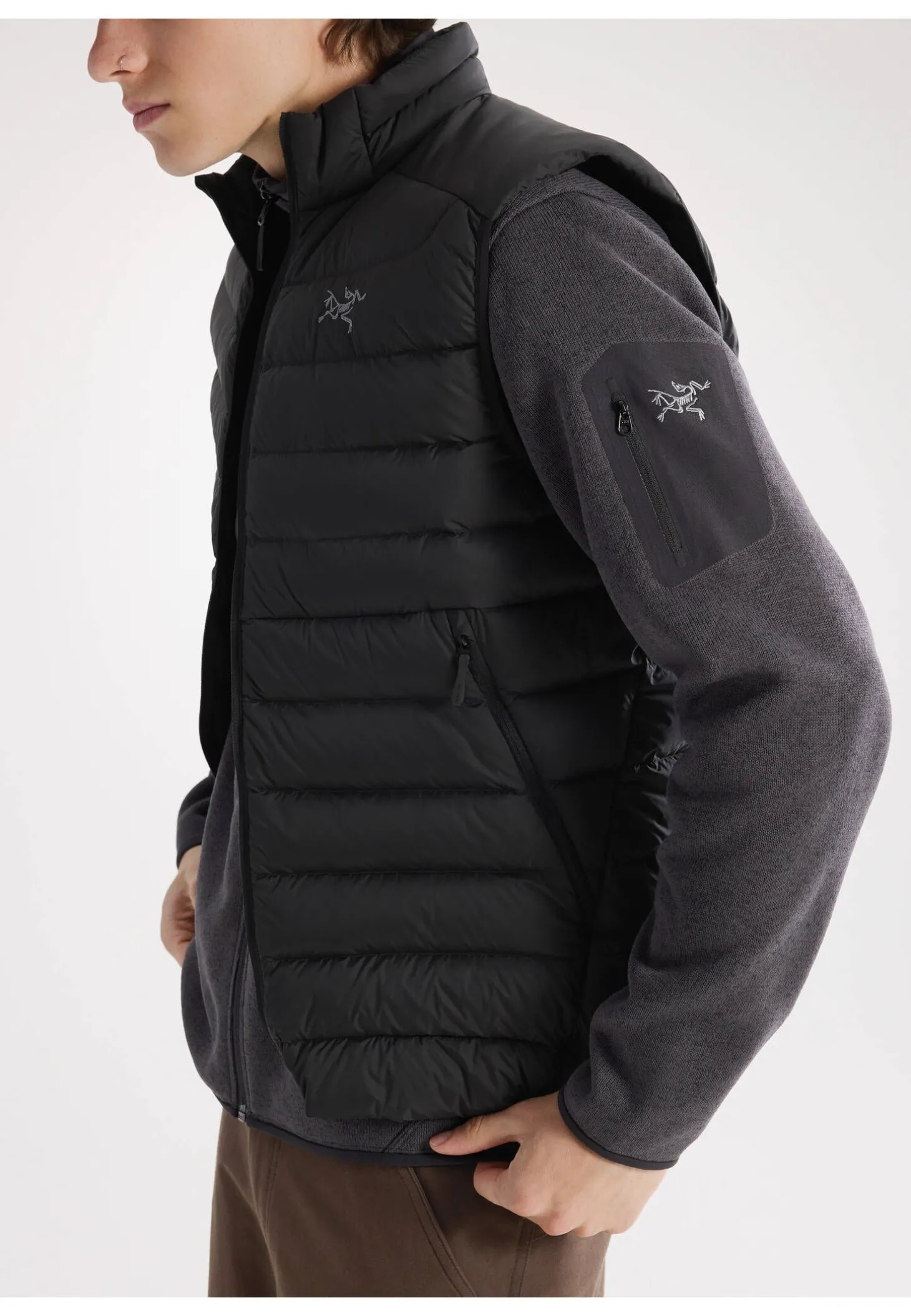 Herren Fleecejacke COVERT CARDIGAN