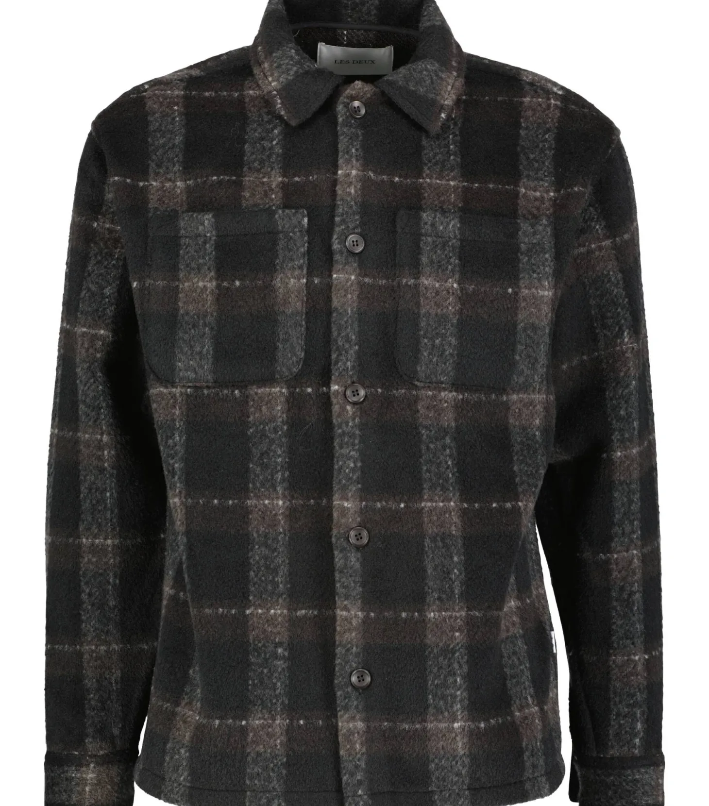 Herren Fleecejacke mit Wolle JAYCE OVERSHIRT 2.0