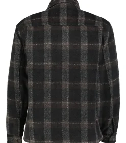 Herren Fleecejacke mit Wolle JAYCE OVERSHIRT 2.0