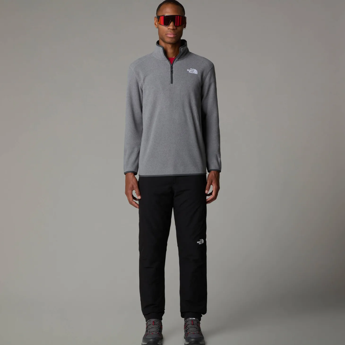 Herren Fleecepullover M GLACIER 1/4 ZIP