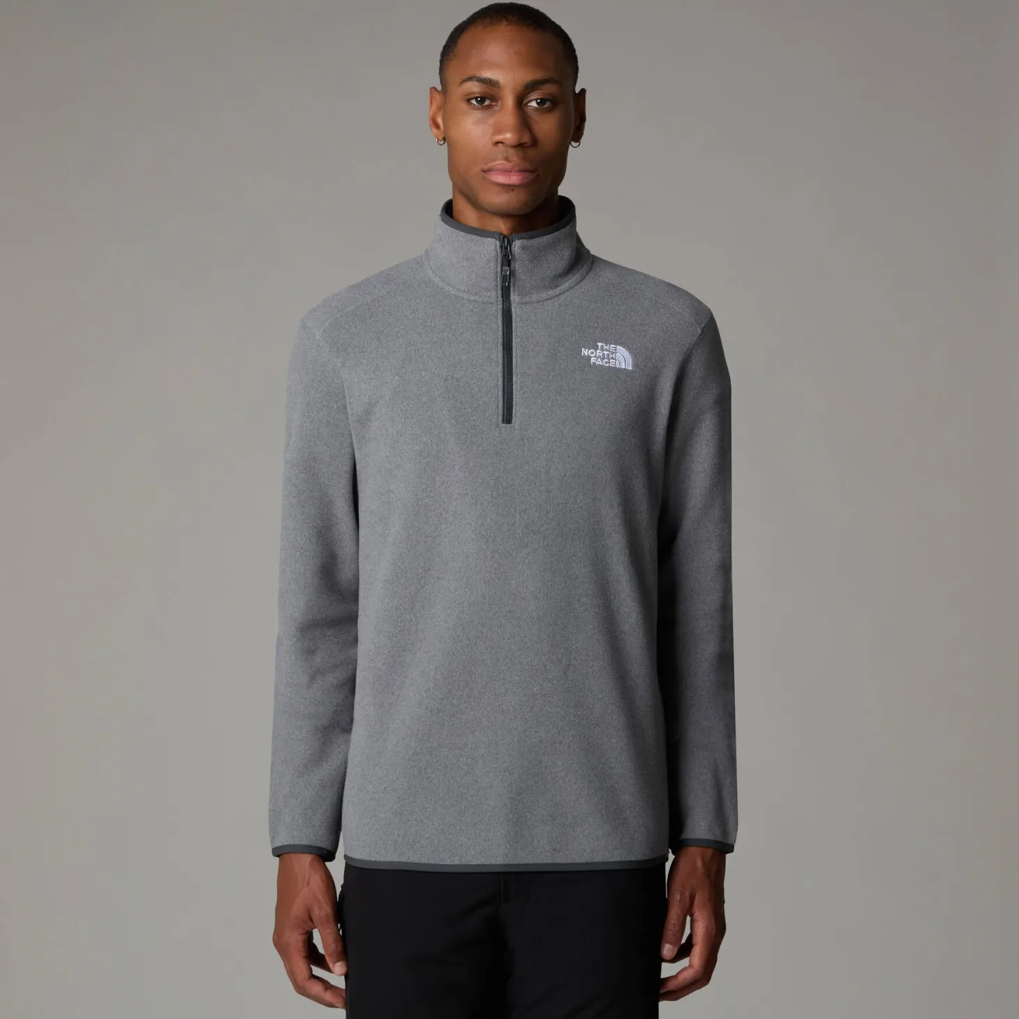 Herren Fleecepullover M GLACIER 1/4 ZIP