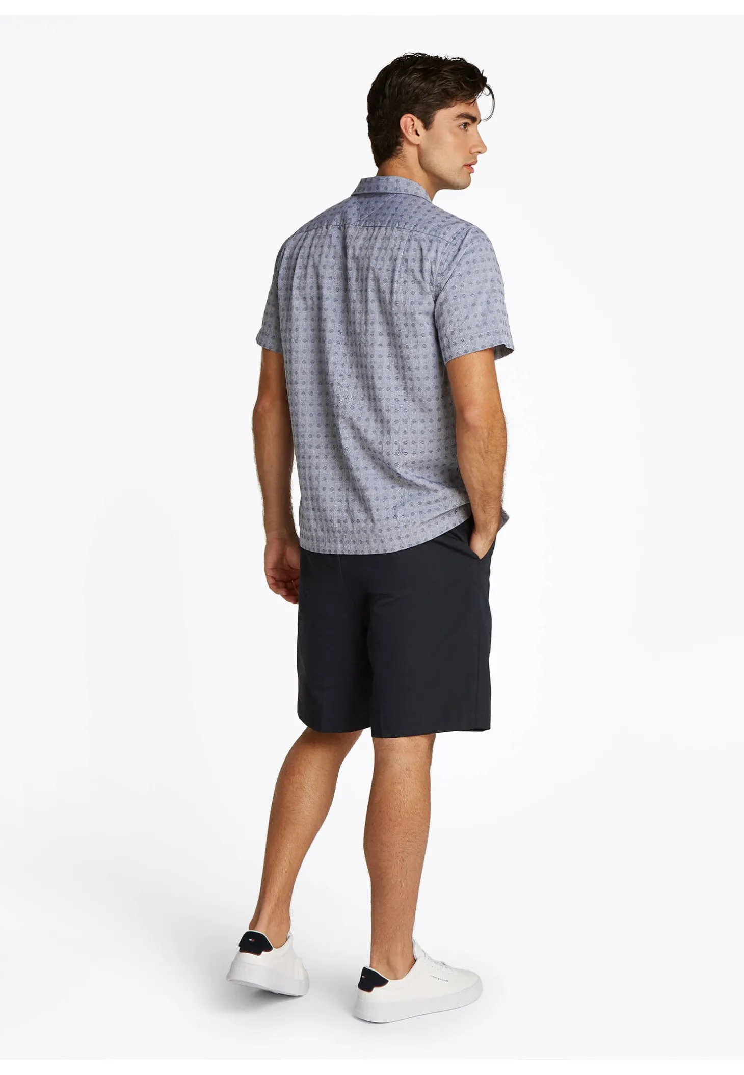 Herren Freizeithemd aus Baumwolle und Leinen