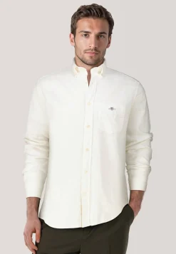 Herren Freizeithemd aus Leinen und Baumwolle Regular Fit