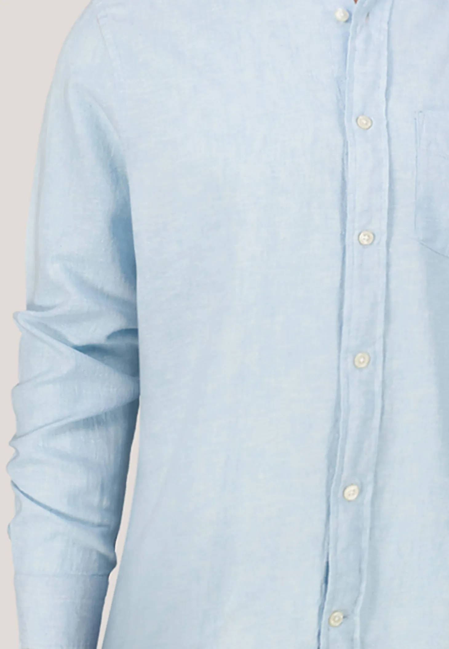 Herren Freizeithemd aus Leinen und Baumwolle Regular Fit