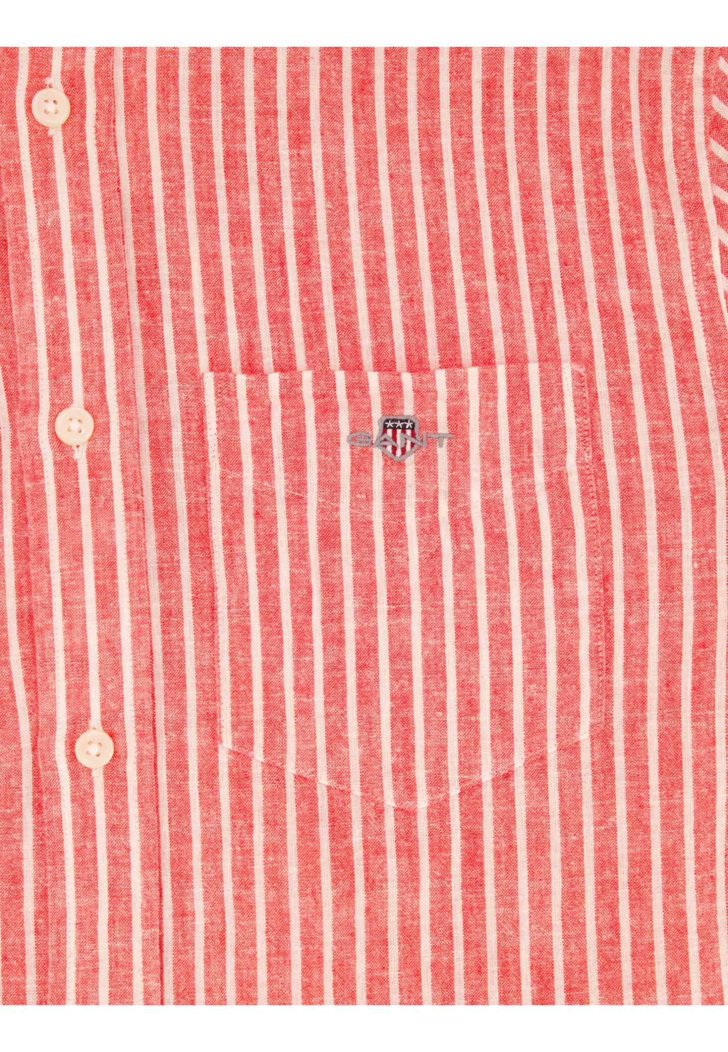 Herren Freizeithemd aus Leinen-Baumwoll-Mix Regular Fi