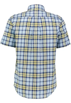 Herren Freizeithemd aus Leinen-Baumwoll-Mix Regular Fit