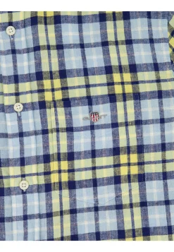 Herren Freizeithemd aus Leinen-Baumwoll-Mix Regular Fit