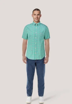 Herren Freizeithemd CLASSIC POPLIN CHECK SS Regular Fit