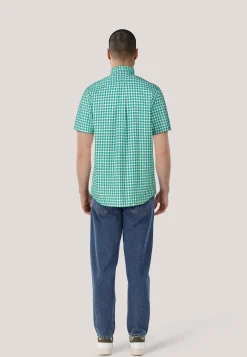 Herren Freizeithemd CLASSIC POPLIN CHECK SS Regular Fit