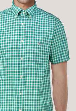 Herren Freizeithemd CLASSIC POPLIN CHECK SS Regular Fit