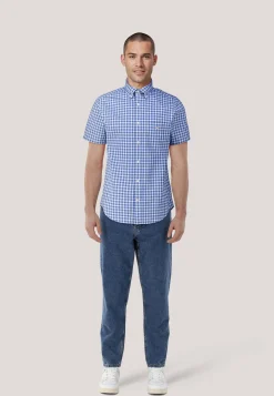 Herren Freizeithemd CLASSIC POPLIN CHECK SS Regular Fit