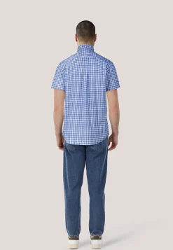 Herren Freizeithemd CLASSIC POPLIN CHECK SS Regular Fit