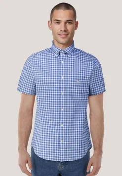 Herren Freizeithemd CLASSIC POPLIN CHECK SS Regular Fit