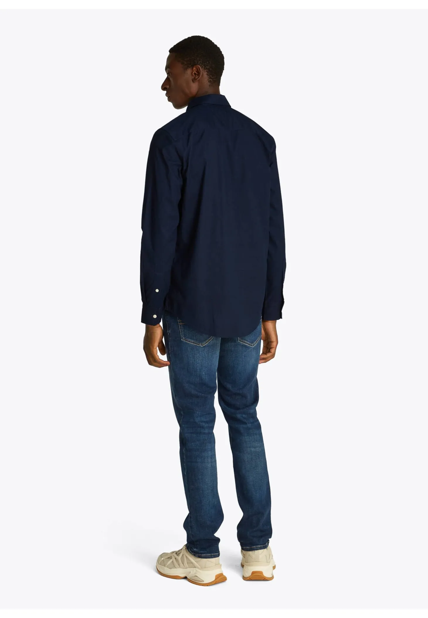 Herren Freizeithemd FLEX POPLIN Slim Fit