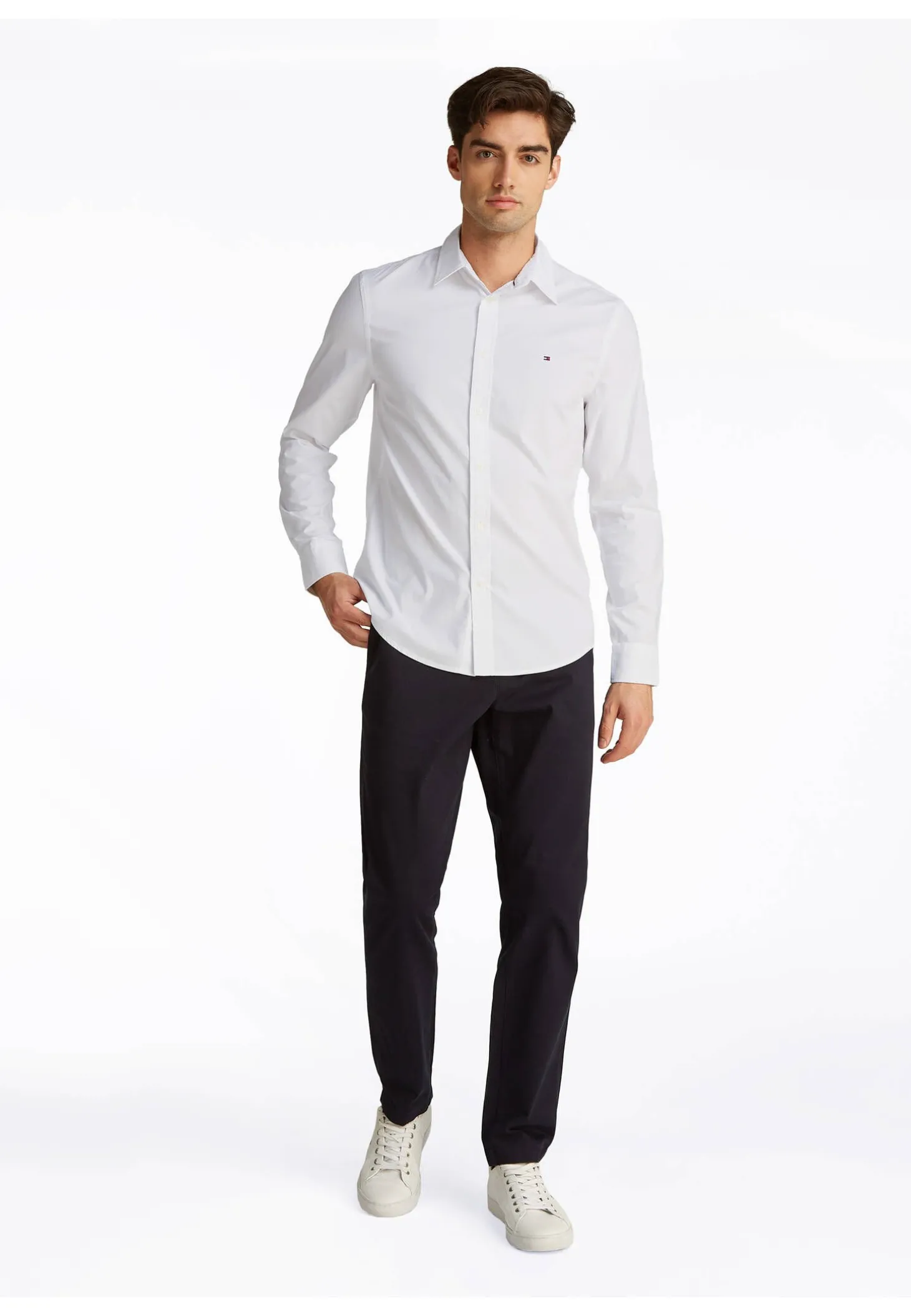 Herren Freizeithemd FLEX POPLIN Slim Fit