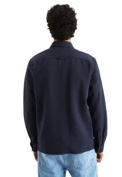 Herren Freizeithemd mit feiner Struktur Regular Fit