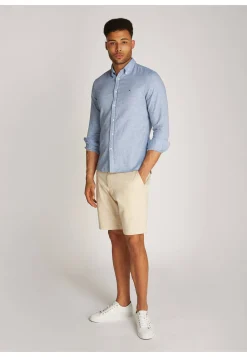 Herren Freizeithemd mit Leinen Regular Fit