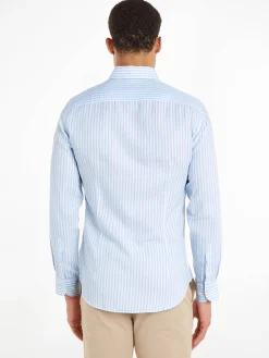 Herren Freizeithemd mit Leinen