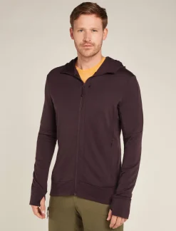 Herren Funktionsjacke mit Kapuze MERINO 260 QUANTUM IV LS ZIP HOODIE