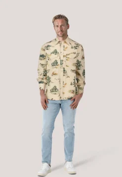 Herren Hamd PRINTED RODEO SHIRT Relaxed Fit