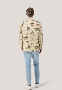 Herren Hamd PRINTED RODEO SHIRT Relaxed Fit